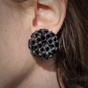 Pendientes Antares Negro Sombra
