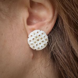 Pendientes Capella Blanco Seda