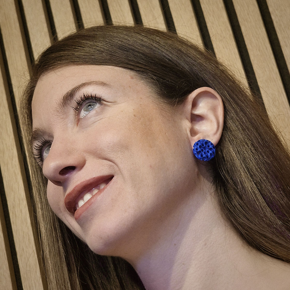 Pendientes Capella Azul Cobalto